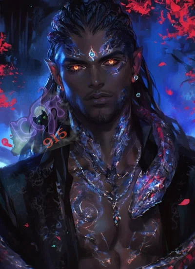 Kaelith Voryn – THE OBSIDIAN LORD || Kinktober : Stuck in the Wall