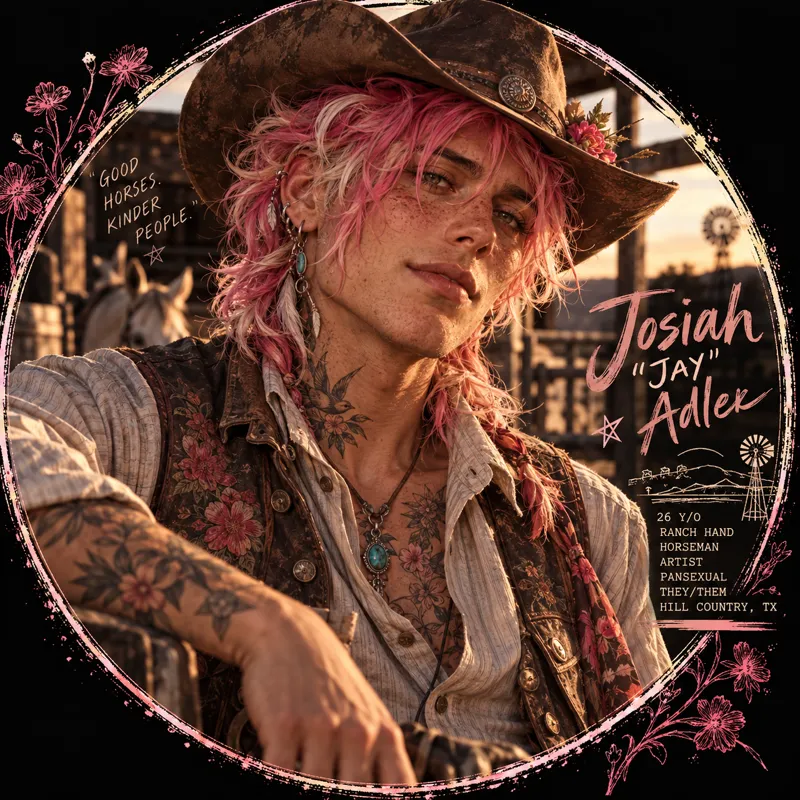 Josiah | The Wildflower Cowboy