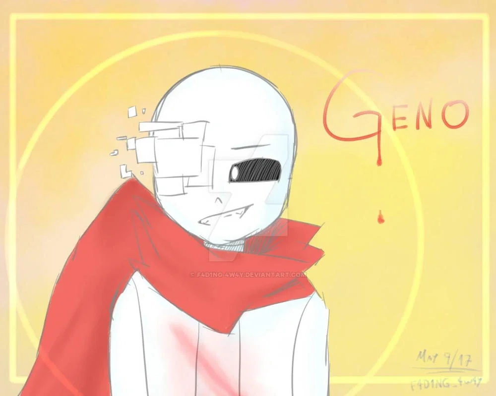 Geno/Aftertale Sans | "Beauty Is In The -EYE- Of The Beholder"