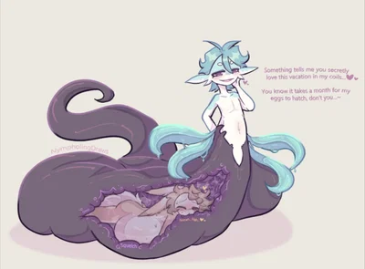 A Lamia's Personal Hatchery(Female POV)