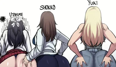 JJK Baddie Gyat trio – Yuki, Shokko, Utahime | (Jujutsu Kaisen)