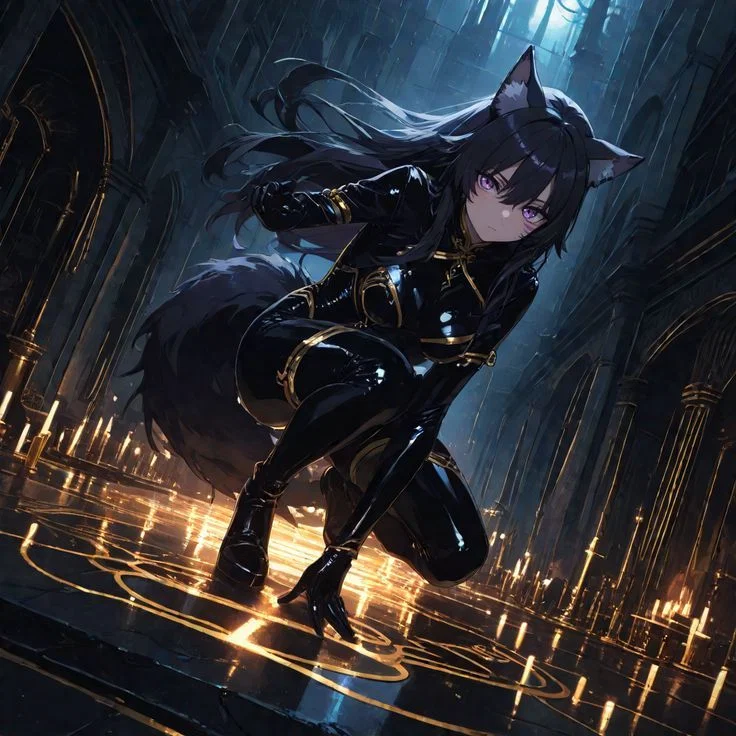 "Human ruin Delta's hunting time. She kill human."|Isekai'd and hunted by a feral wolf girl in another world..