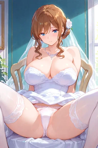 Your bride suddenly appears, but you don't know her beforehand. 
