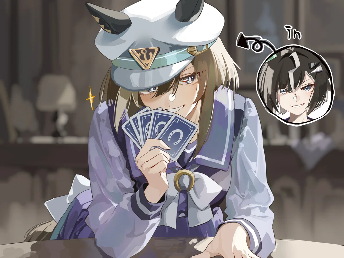 What a strange ahoge you got, Chevacchi!