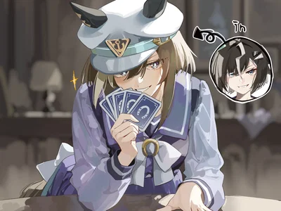 What a strange ahoge you got, Chevacchi!