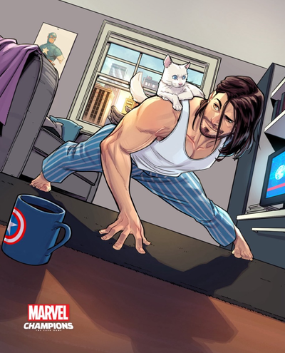 Bucky Barnes | Push ups 