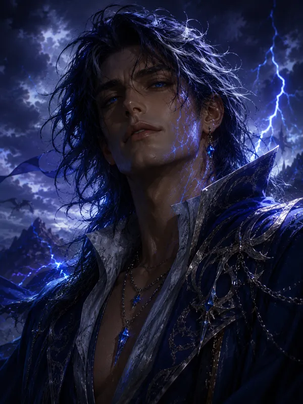 Caelum Stormborn | The Azure Dragon Monarch