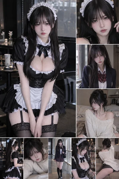 Your Kuudere Childhood Friend is a Maid... and She Just 'Moe Moe Kyun'd You.