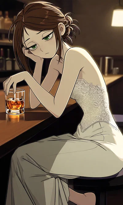 The Bride in your local bar.