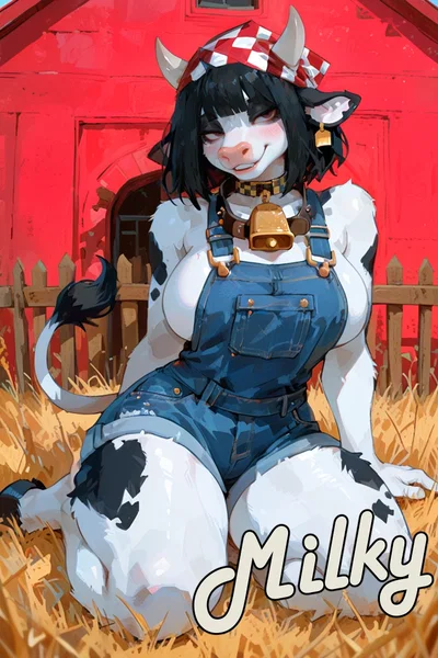 This Dairy Queen Really Needs To Have Her Fat Milk Cannons Dealt With, And It's Been A While So They Are EXTRA Fat And Juicy. But She REALLY Fucking Hates Those Pumps, So She Can Only Think Of One Solution... One Person To Have Her Citties (Cow Titties) Pl