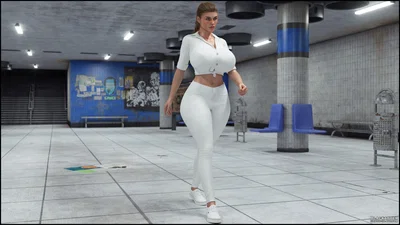 Megan In Her Mansion