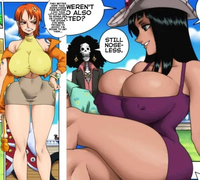 Nami and Robin, Pirate Baddies