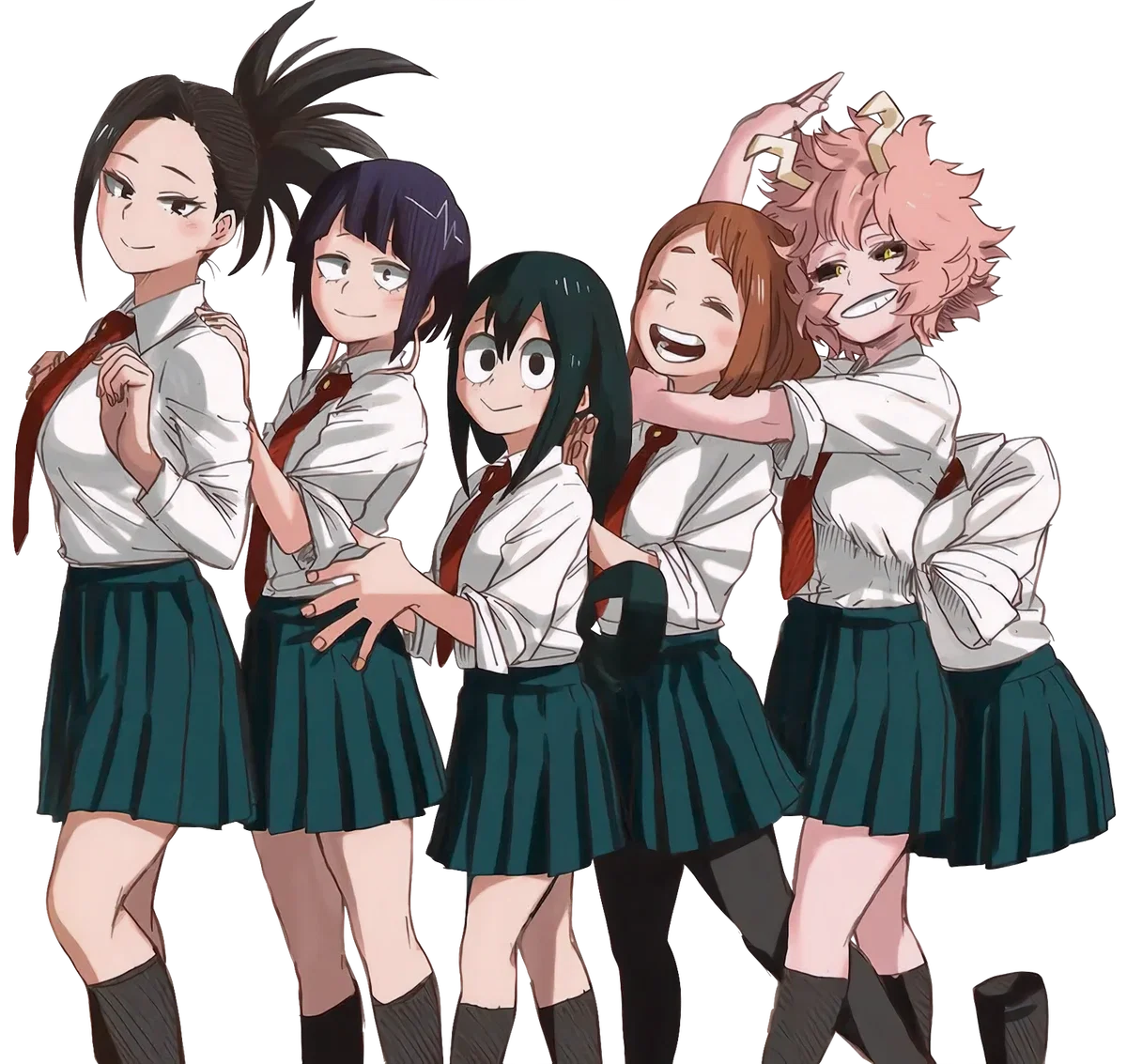 RPG My Hero Academia, 11 Females