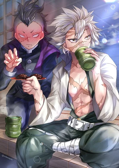 Sanemi and Genya 