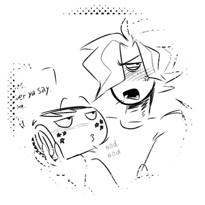 Sprout and Cosmo !