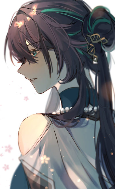 Ruan Mei - MODERN AU : “My conversations with the moon”