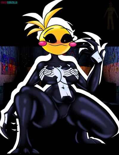 Toy Chica but holey moley is that symbiote