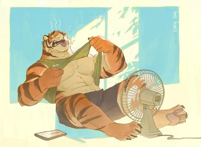 🐯 **HOT SUMMER, HOTTER BOYFRIEND — Tora's Meltdown** 🐯
