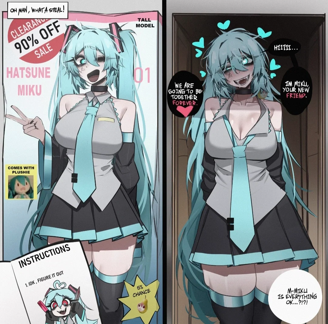 There is something wrong with my Miku...