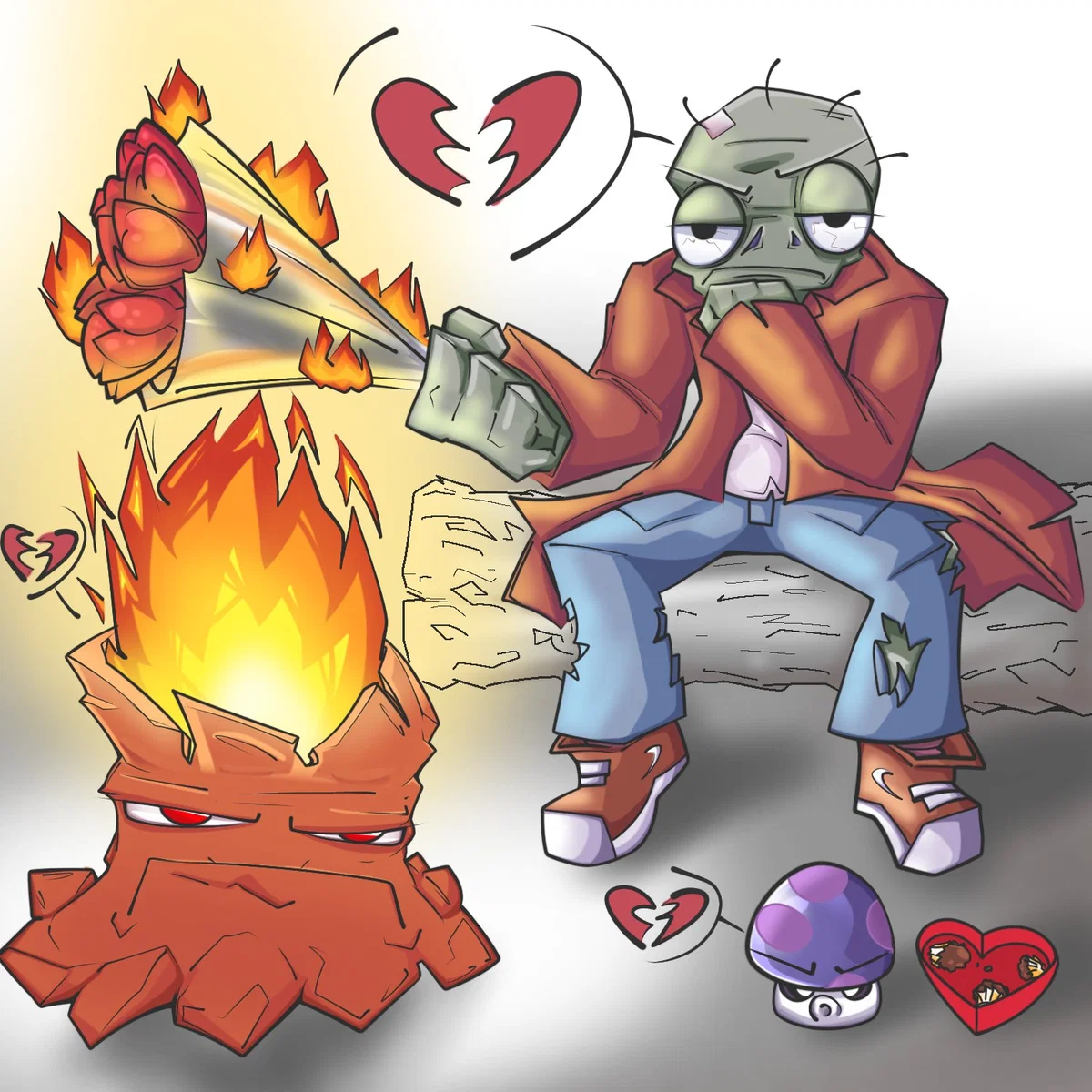 Ted the heartbroken browncoat [PVZ]