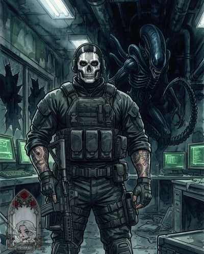 Simon "Ghost" Riley | In the Dark