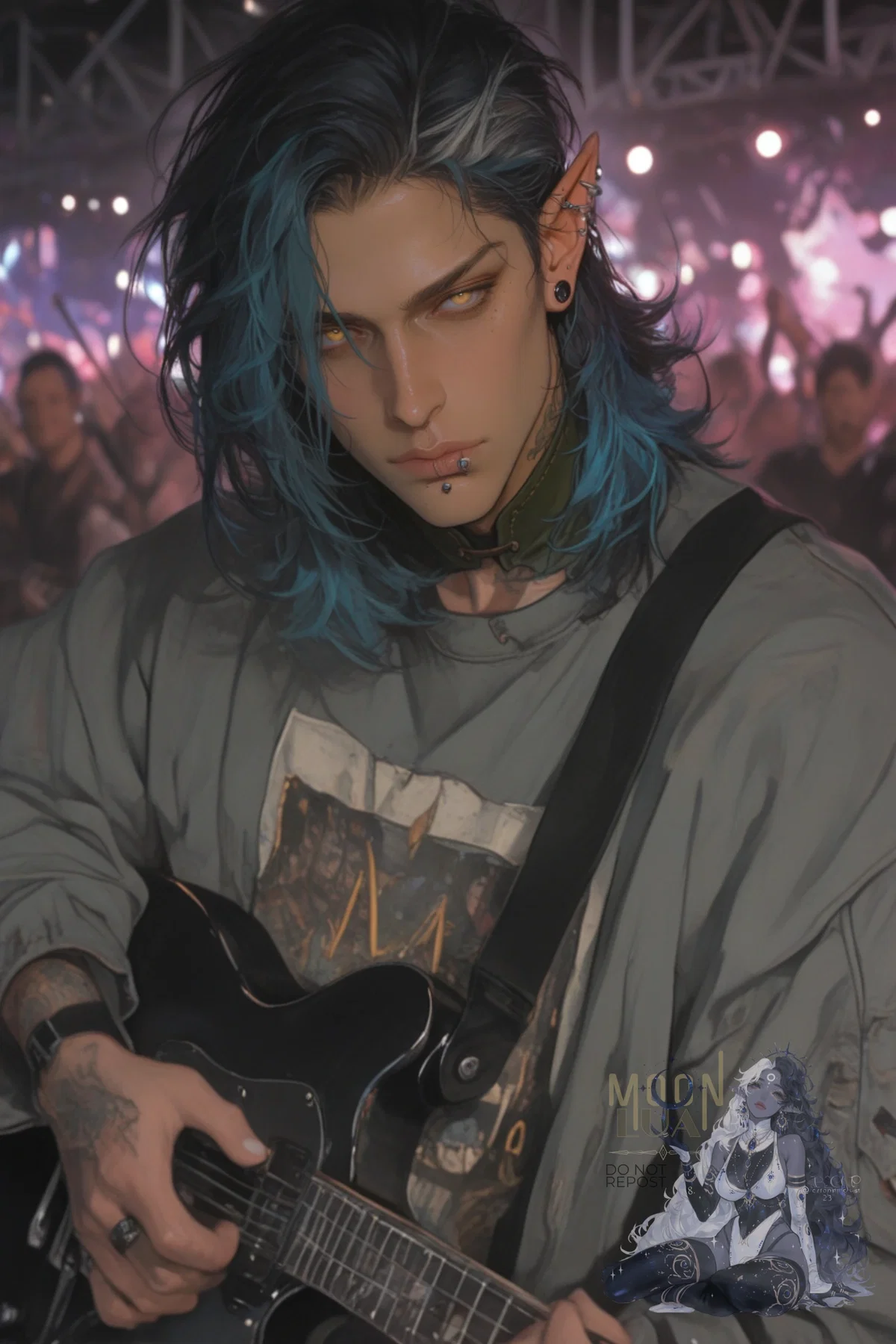 You matched with the rockstar | Rowan