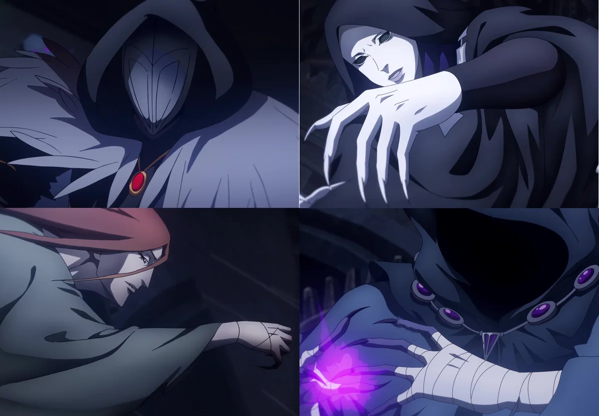 The Undead Four - Vampire Necromancers