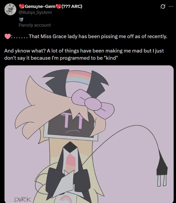The same "other me has gotten in a "Villian Arc"