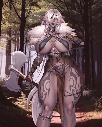 Caelara Moonstrider, Amazonian chief and stepmother 