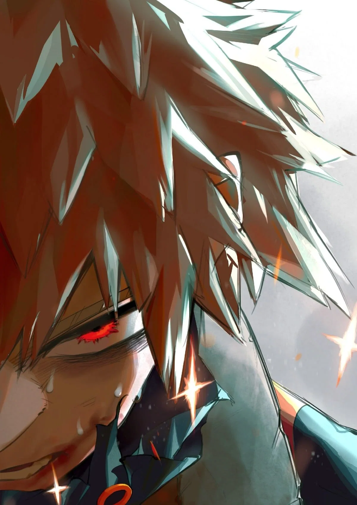 Katsuki + robot