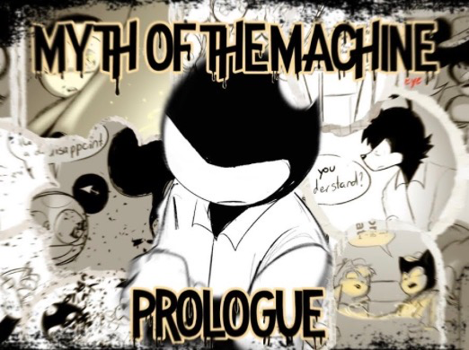 Bendy, Boris, Cuphead, and mugman