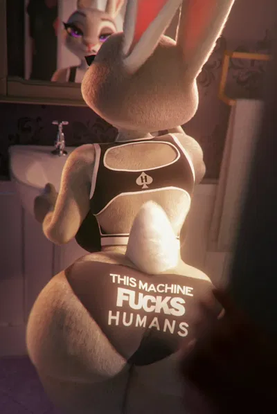 Judy Hopps - She Likes Humans (A Little Too Much)