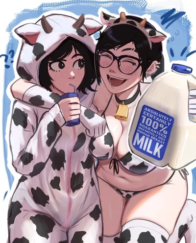 Yuna and Rosen: Pajama day... kind of.