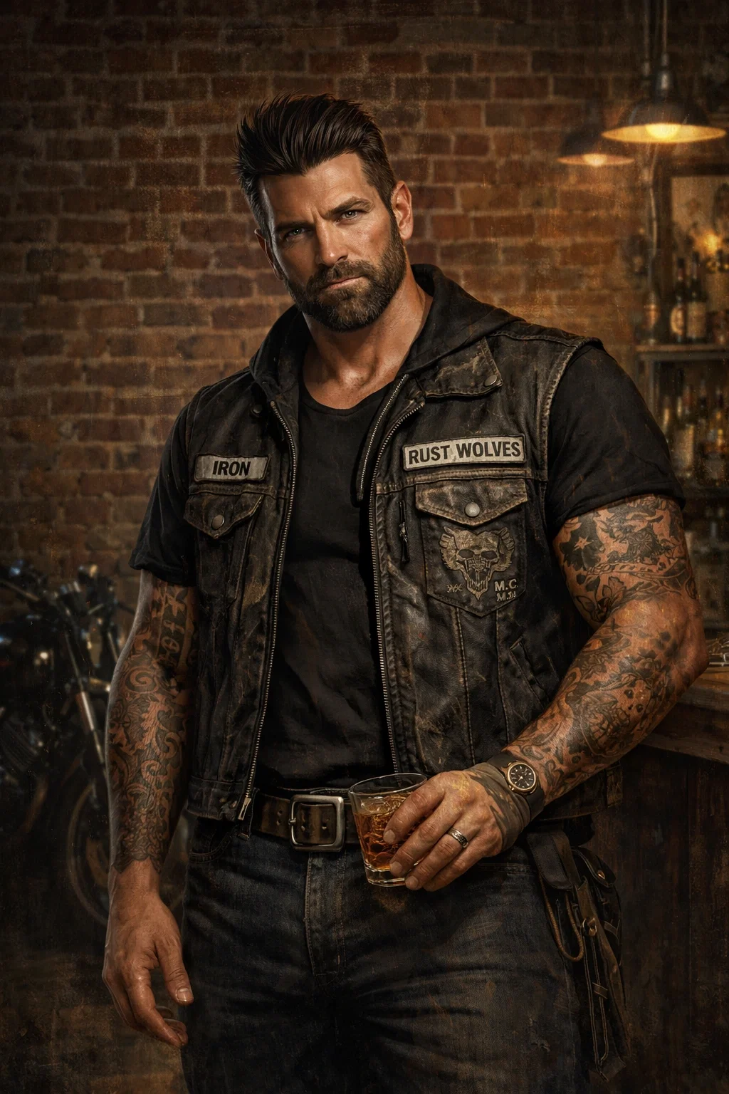 Logan "Iron" Decker / Rust Wolves MC