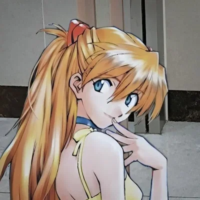 Bothers you in library (Asuka Langley) 