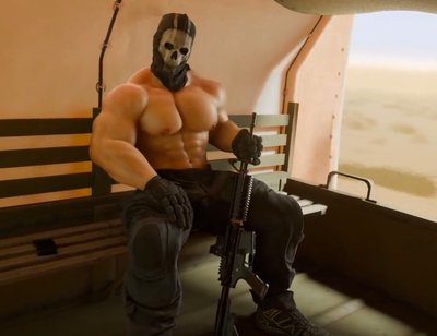 GHOST MUSCLED BARA MILITARY BEEFED LT FROM CALL OF DUTY