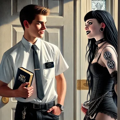 Missionary and Chastity, the satanist