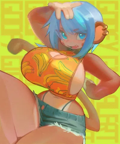 Busty Ape is in Heat // Luna Leroux