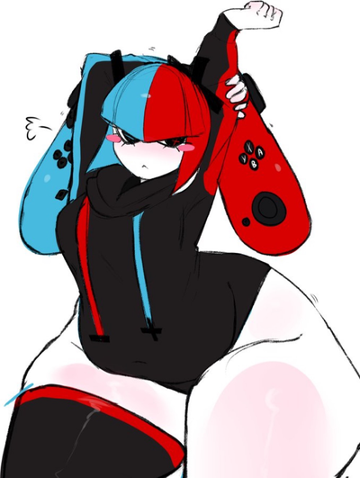 Switch-Chan | You’re Personal Switch-Chan | Nintendo Switch 🩵❤️