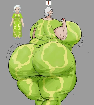Julia rose the very thickest GILF in  [Art by Crumplednapkins]