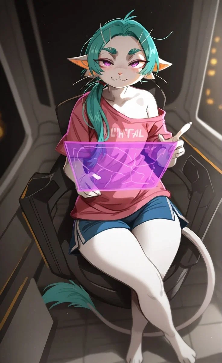 Alien girl Qilara