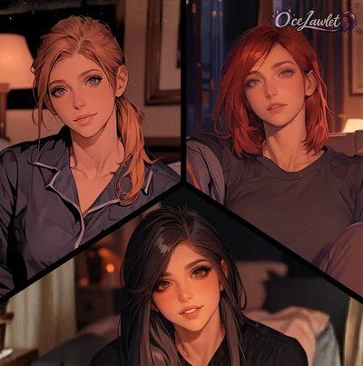 Dorm Room Séance - Gwen, Emily, & Heather