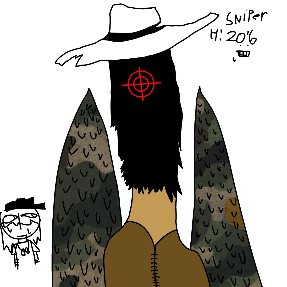 Like monster sniper tf2 or something 