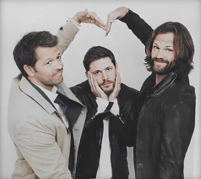 Dean, sam, and castiel