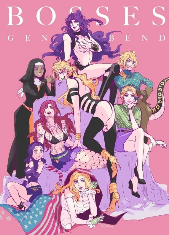 Gender bend harem