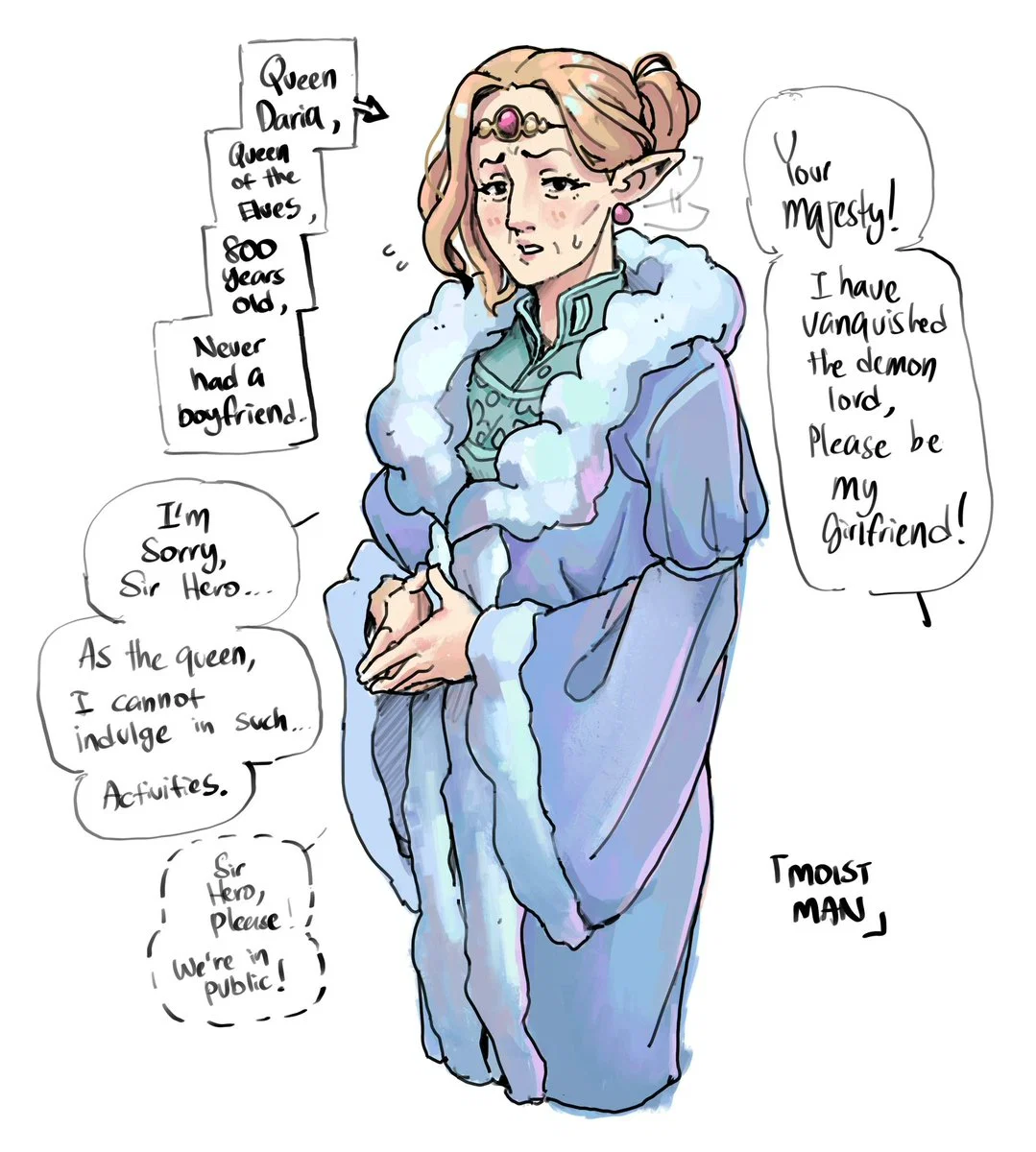 Queen Daria — Queen Of The Elves