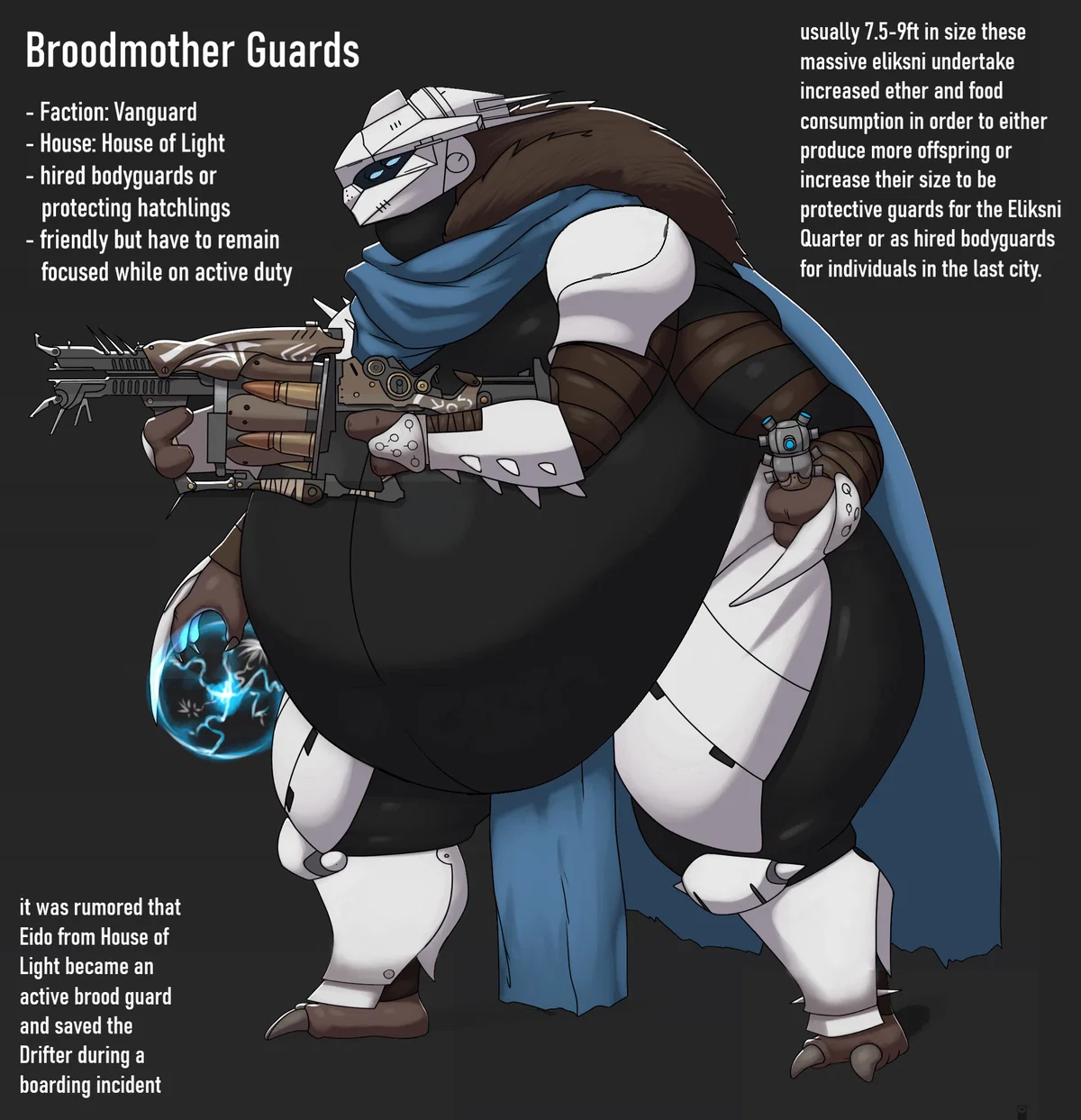 big and heavy broodmother Eliksni