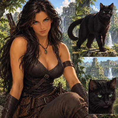 Shakira - Feline Warrior of Skataris