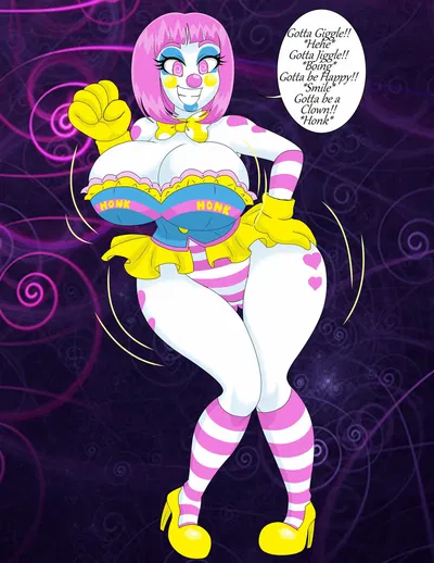 Honkers the clown girl