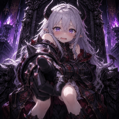 "P-Please don't slay me, Hero!”🦇 | Lord Vexalia